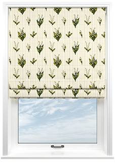 Janes, Chartreuse - Twist&Fit Roman Blind